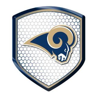 NFL St. Louis Rams Team Shield Automobile Reflector : Sports Fan Automotive Decals : Sports & Outdoors
