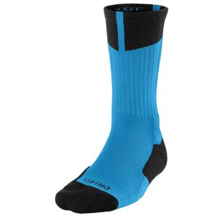 Jordan AJ Dri Fit Crew Socks   Mens   Basketball   Accessories   Vivid Blue/Black