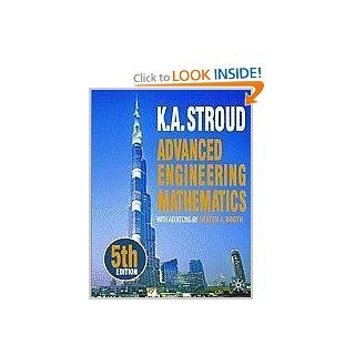 Advanced Engineering Mathematics, Fifth Edition: Kenneth Stroud: 9780831134495: Books