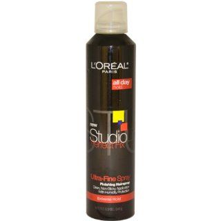L'Oreal Studio Perfect Fix Ultra Fine Spray for Unisex, Extra Hold, 8.5 Ounce : Hair Sprays : Beauty