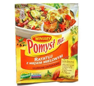 Winiary Ratatouille with Minced Meat Fix 3 pack (3x43g/3x1.5oz) : Tomato And Marinara Sauces : Grocery & Gourmet Food