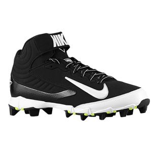 Nike Huarache Keystone Mid   Mens   Baseball   Shoes   Black/White