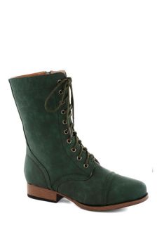 Barn Brunch Boot in Emerald  Mod Retro Vintage Boots