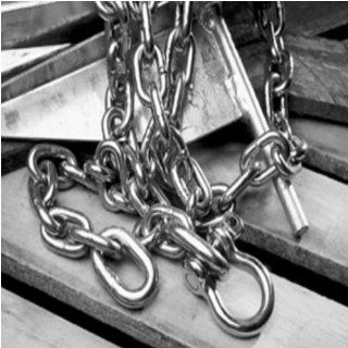 DANFORTH 1/4 x 4 Stainless Steel Chain with Shackle : Dock Chains And Accessories : Sports & Outdoors
