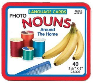 These Cards Show Easily Recognizable Everyday Objects Found Around The Home And Help Kids Develop Grouping And Classifying Skills   Smethport Photo Language Cards Nouns: Toys & Games