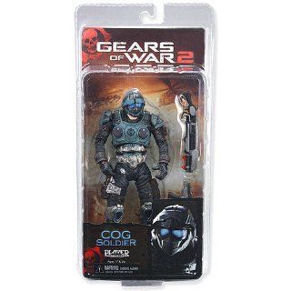 Gears of War NECA Series 6 Action Figure COG Soldier New Articulation!: Toys & Games