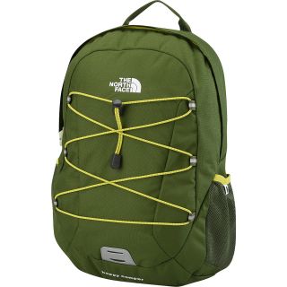 THE NORTH FACE Youth Happy Camper Backpack, Green/yellow