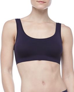 Womens Touch Feeling Crop Top, Midnight   Hanro   Midnight (SMALL)