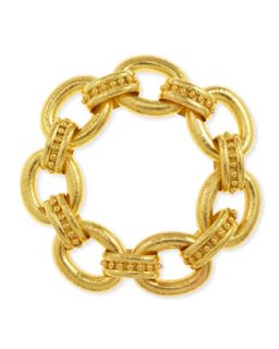 Ischia 19k Gold Large Link Bracelet   Elizabeth Locke   Gold (19k ,LARGE )