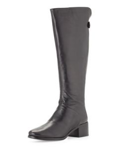 Silvianne Leather Knee Boot, Black   Pour la Victoire   Black (37.5B/7.5B)