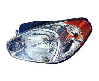 DRIVER SIDE CAPA HEADLIGHT Fits Hyundai Accent HEAD LIGHT ASSEMBLY; FOR SEDAN MODELS [CONNECTOR HAS 3 PINS ON TOP] Automotive