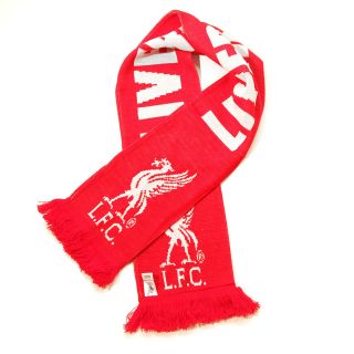 Premiership Soccer Liverpool FC Licensed Fan Scarf (200 6028)