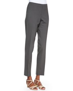Womens Downtown Clean Front Pants   Lafayette 148 New York   Cremini (2)