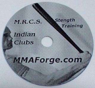 NEW Indian Clubs Single or Pair Workouts Strength Training Work Out Instruction DVD : Martial Arts Equipment : Sports & Outdoors