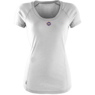 Antigua New York Mets Womens Pep Shirt   Size: Medium, White (ANT METS WM PEP)