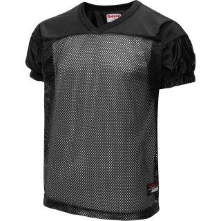 RIDDELL Mens Short Sleeve Football Practice Jersey   Size S/m, Black