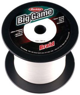 Berkley Big Water Braid 1100 yds Cabo White 50 lb test  Superbraid And Braided Fishing Line  Sports & Outdoors