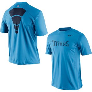 NIKE Mens Tennessee Titans Dri FIT Hypercool Speed Short Sleeve T Shirt   Size