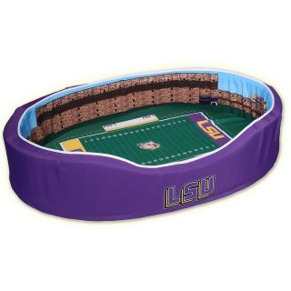 Stadium Cribs LSU Tigers Football Stadium Pet Bed   Size: Medium, Louisiana