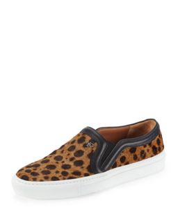 Leopard Print Calf Hair Slip On Sneaker   Givenchy   Multi leopard (40.0B/10.0B)