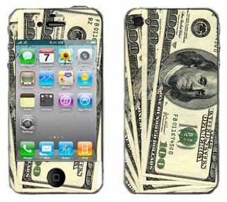 Hundred Dollar Bills Skin for Apple iPhone 4 4G 4th Generation Cell Phones & Accessories