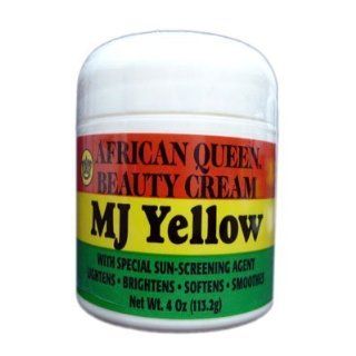 African Queen Beauty Cream Mj Yellow 2oz : Facial Care Products : Beauty