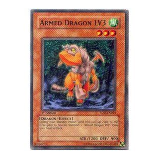 YuGiOh Soul of the Duelist Armed Dragon LV3 SOD EN013 Common [Toy]: Toys & Games