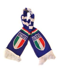 Italy National Soccer Team   Premium Fan Scarf, Ships Immediately from USA : Sports Fan Soccer Equipment : Sports & Outdoors