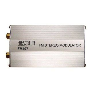 Absolute FM407 FM Modulator Kit 7 Channel PLL FM Stereo Modulator : Vehicle Audio Auxiliary Adapters : Car Electronics