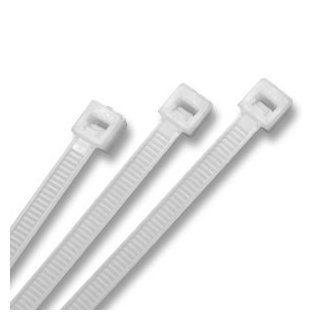 1000 PCS / Pack 6" Inch 6 White Network Cable Cord Wire Tie Ties Strap 30 Lbs Zip Nylon: Home Improvement