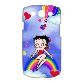 Best known Anime Cartoon Unique Design Betty Boop Snap On SamSung Galaxy S3 I9300/I9308/I939 3D Carrying Case, Popular Cartoon Movie Theme Betty Boop Dance High Durable Hard Plastic Cover Shell: Cell Phones & Accessories