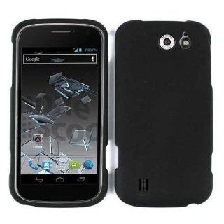 ZTE FLASH N9500 NON SLIP BLACK MATTE CASE ACCESSORY SNAP ON PROTECTOR: Cell Phones & Accessories