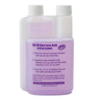 2020 Euro Lens Bath  Unique Eyeglass Cleaner   8 OZ Refill Solution (8 Fluid OZ) Special Streak Free Formula Refill for the Eyewear Cleaning System & Lens Spray (Previously Known as Emerald City Eyeworks): Health & Personal Care