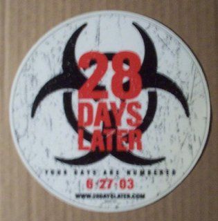 28 Days Later Sticker: Automotive