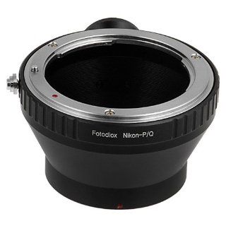Fotodiox Lens Mount Adapter, Nikon, Nikkor Lens to Pentax Q Series Camera, fits Pentax Q Mirrorless Cameras : Camera & Photo