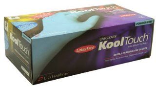 (Small) Unigloves Kool Touch Nitrile Gloves Element Tattoo Supply Available In All Sizes: Health & Personal Care