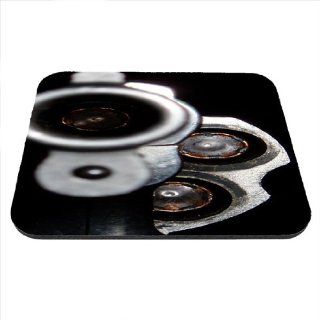 Looking Down Barrel of a Gun   Stylish Designer Mousepad : Mouse Pads : Office Products