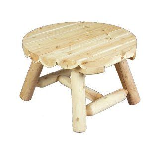 Cedarlooks 0200009 Log Round Coffee Table : Patio Coffee Tables : Patio, Lawn & Garden