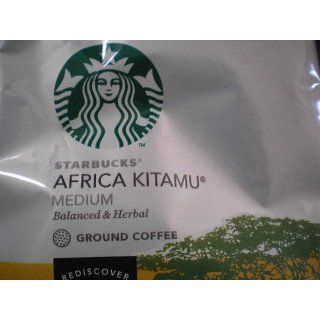 Starbucks Africa Kitamu Coffee, Ground, 12 Ounce Bags (Pack of 3) : Grocery & Gourmet Food