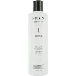 Nioxin Cleanser, System 1 (Fine/Untreated/Normal to Thin Looking), 10.1 Ounce (Pack of 2) : Hair And Scalp Treatments : Beauty