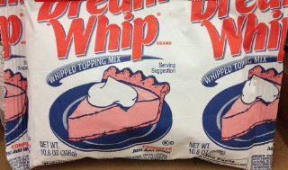 10.8oz Dream Whip Whipped Topping Mix for Pie Cake Dessert, Just Add Water. Makes 4 1/2 Quarts : Grocery & Gourmet Food