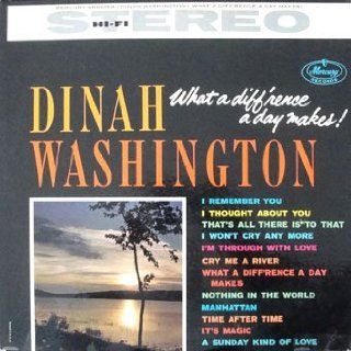 Dinah Washington   What A Difference Makes!: Music