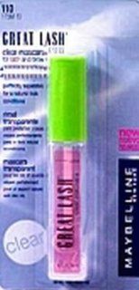 Maybelline Great Lash Mascara Clear .43 fl. oz. (6 Pack): Health & Personal Care