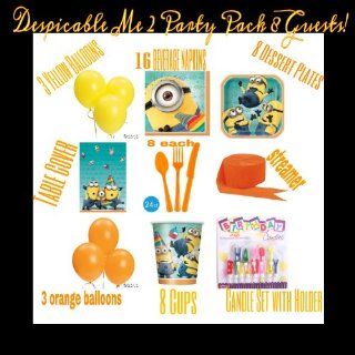 Despicable Me 2 Party Pack for 8 Guests!: Adult Sized Costumes: Clothing