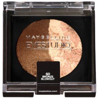 Maybelline New York Eye Studio Color Pearls Marbleized Eyeshadow, Bronze Blowout, 0.09 Ounce : Eye Shadows : Beauty