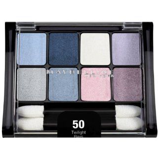 Maybelline New York Expert Wear Eyeshadow 8 Pan Twilight Rays 50, 0.22 Ounce : Eye Shadows : Beauty