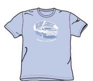 Mean Street   Adult Light Blue S/S T Shirt For Men: Clothing