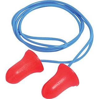 Howard Leightning Max Corded Disposable Earplugs, Red, 33 dB, 100/Box  Make More Happen at