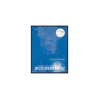 Accounting Chapters 12 25, 7th edition (STUDY GUIDE): Charles T. Horngren: 9780131351738: Books