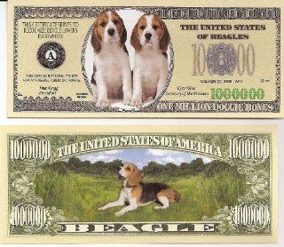 Beagle $Million Dollar$ Novelty Bill Collectible: Everything Else